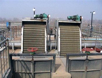 山西某污水處理廠(chǎng)格柵除污機(jī)安裝完成